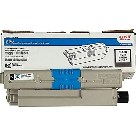 Okidata 44469802 Black Toner Cartridge - Remanufactured