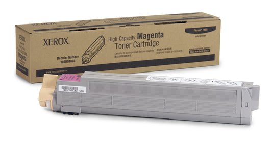Xerox 106R01078 Magenta Toner Cartridge - Genuine & Remanufactured