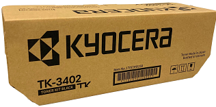 Kyocera TK-3402 Black Toner Cartridge - Genuine & Remanufactured