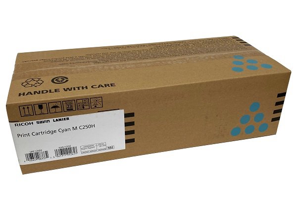 Ricoh 408337 AIO Print Cartridge Cyan - Genuine & Remanufactured