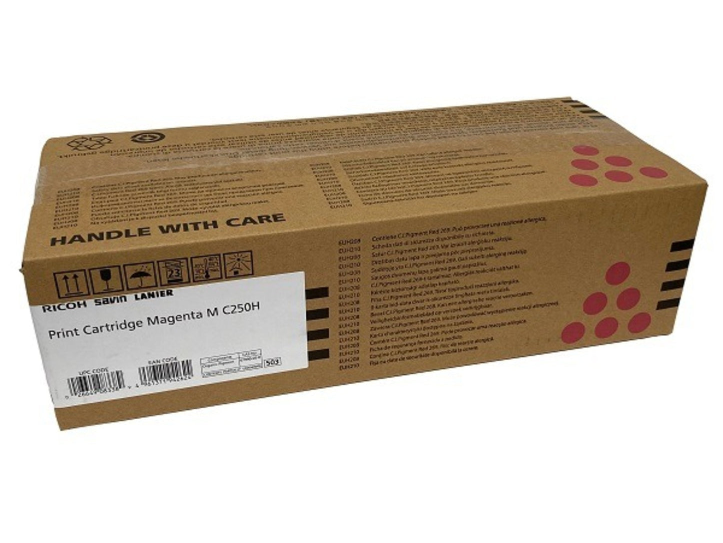 Ricoh 408338 AIO Print Magenta Cartridge - Genuine & Remanufactured