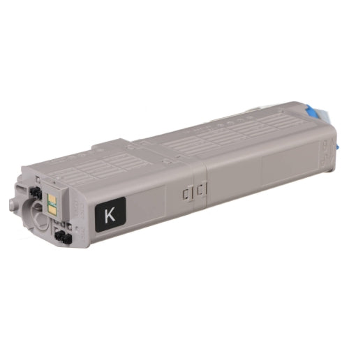Okidata 46490604 Black Toner Cartridge - Remanufactured