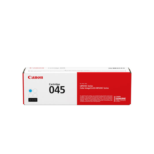 Canon 045 Cyan Toner Cartridge - Genuine & Remanufactured