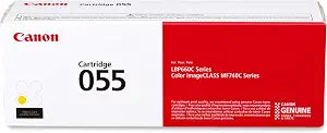 Canon 055 Yellow Toner Cartridge - Genuine & Remanufactured