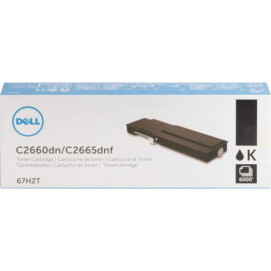 Dell 593-BBBU Black Toner Cartridge - Genuine & Remanufactured