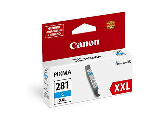 Canon CLI-281XXLC Cyan Ink Cartridge - Genuine & Remanufactured