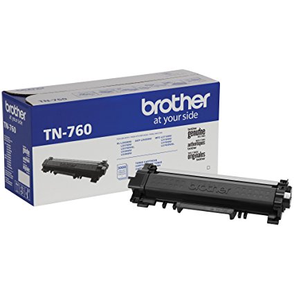 Brother TN-760 (TN760) Black Toner Cartridge – Genuine & Remanufactured