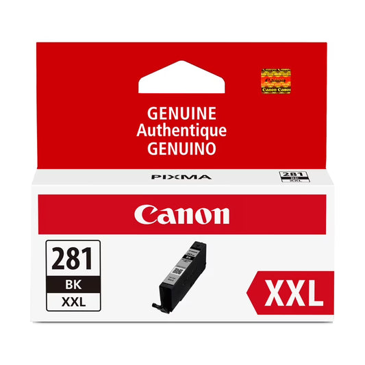 Canon CLI-281XXL Black Super High-Yield Ink Cartridge - Genuine & Remanufactured