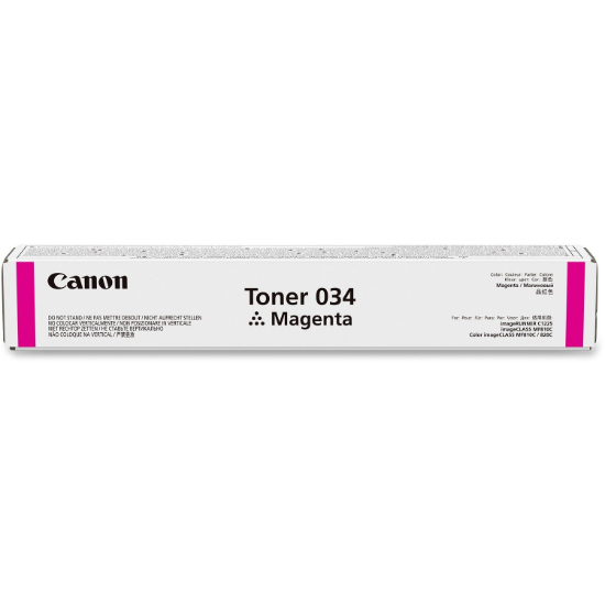 Canon 034 Magenta Toner Cartridge - Genuine & Remanufactured