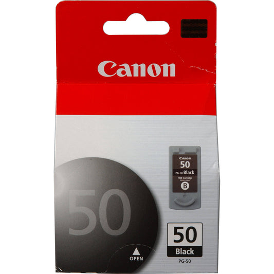 Canon PG-50 Black Inkjet Cartridge - Genuine & Remanufactured