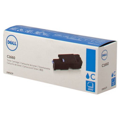 Dell 332-0400 Cyan Toner Cartridge - Genuine & Remanufactured
