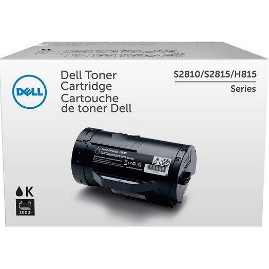 Dell 593-BBMF Black Toner Cartridge - Genuine & Remanufactured