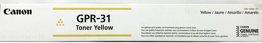 Canon GPR-31 Yellow Copier Cartridge - Genuine & Remanufactured
