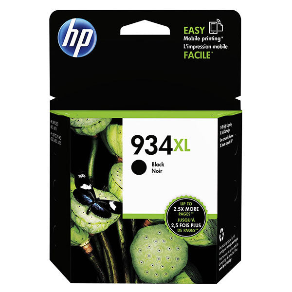 HP 934XL (C2P23AN) Black Toner Cartridge - Genuine & Remanufactured