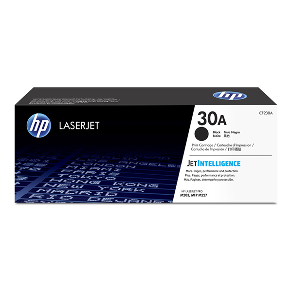HP 30A (CF230A) Black Toner Cartridge - Genuine & Remanufactured