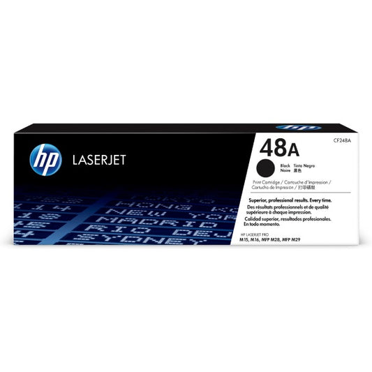 HP 48A (CF248A) Black Toner Cartridge - Genuine & Remanufactured