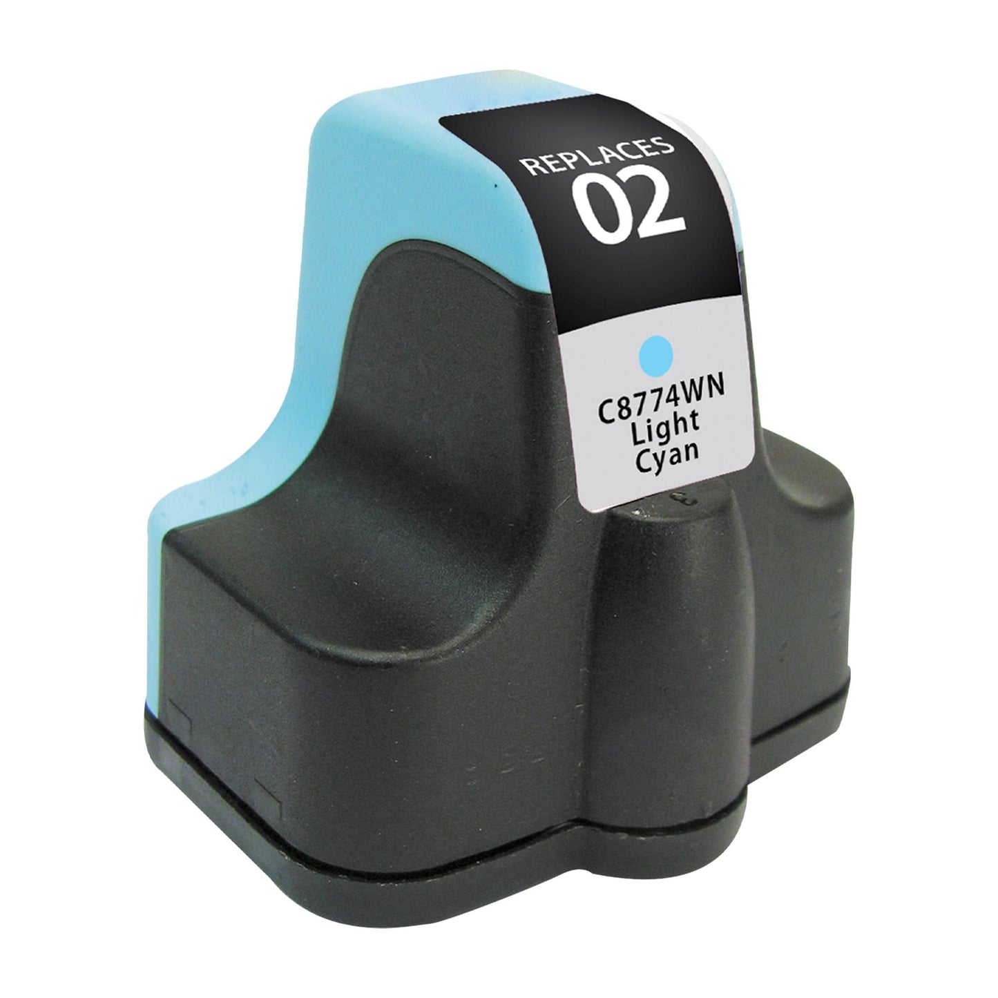 HP 02 (C8774WN) Cyan Toner Cartridge - Remanufactured