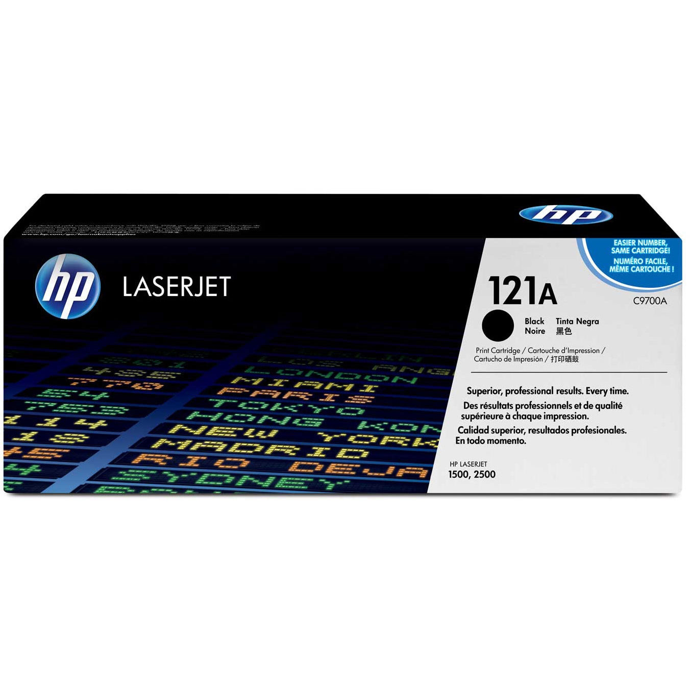 HP 121A (C9700A) Black Toner Cartridge - Genuine & Remanufactured