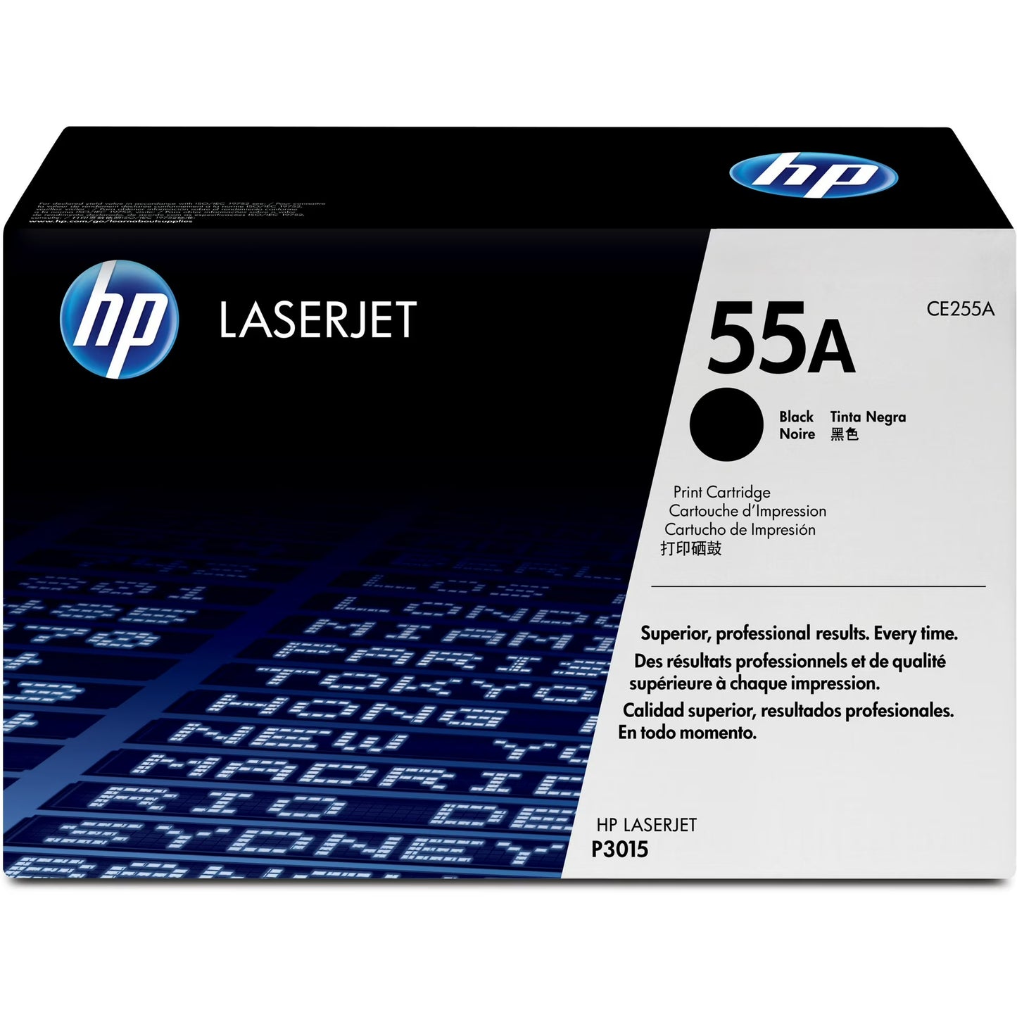 HP 55A (CE255A) Black Toner Cartridge - Genuine & Remanufactured