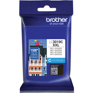 Brother LC3019C Cyan Ink Cartridge - Genuine & Remanufactured