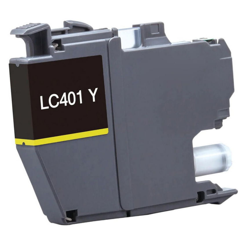 Brother LC401Y Ink Cartridge Yellow - Remanufactured