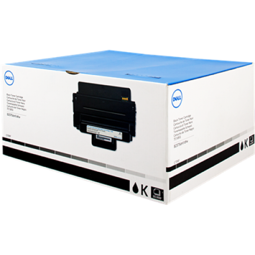 DELL 593-BBBI Black Toner Cartridge - Genuine & Remanufactured