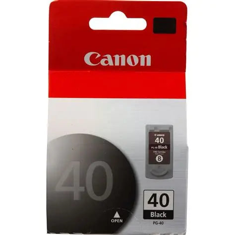 Canon PG-40 Black Inkjet Cartridge - Genuine & Remanufactured