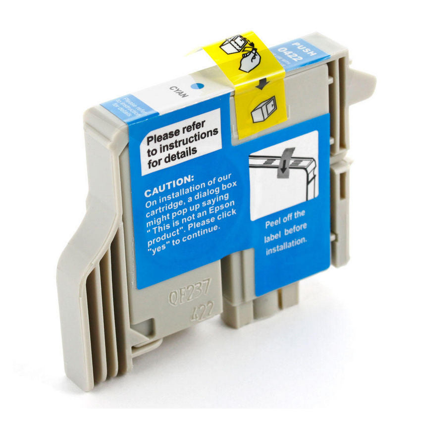 RPL Replacement for Compatible Epson T042220 Cyan Inkjet Cartridge