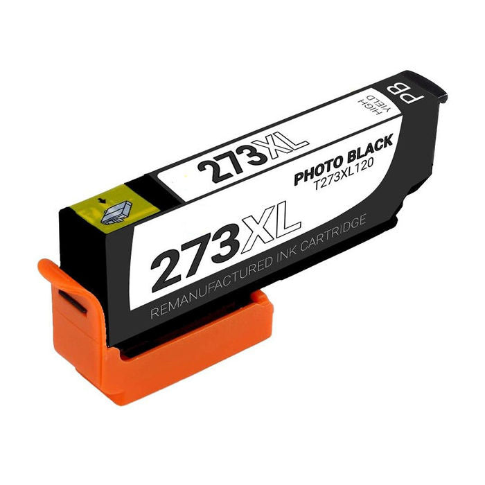 RPL Replacement for Epson (273XL) T273XL120 Photo Black Inkjet Cartridge