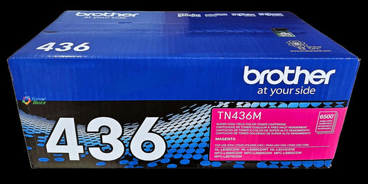 Brother TN436M Magenta Toner Cartridge - Genuine & Remanufactured