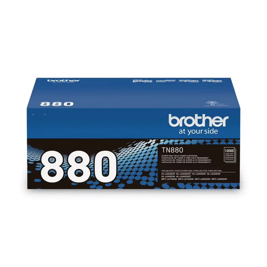 Brother TN880 (TN880) Black Toner Cartridge - Genuine & Remanufactured