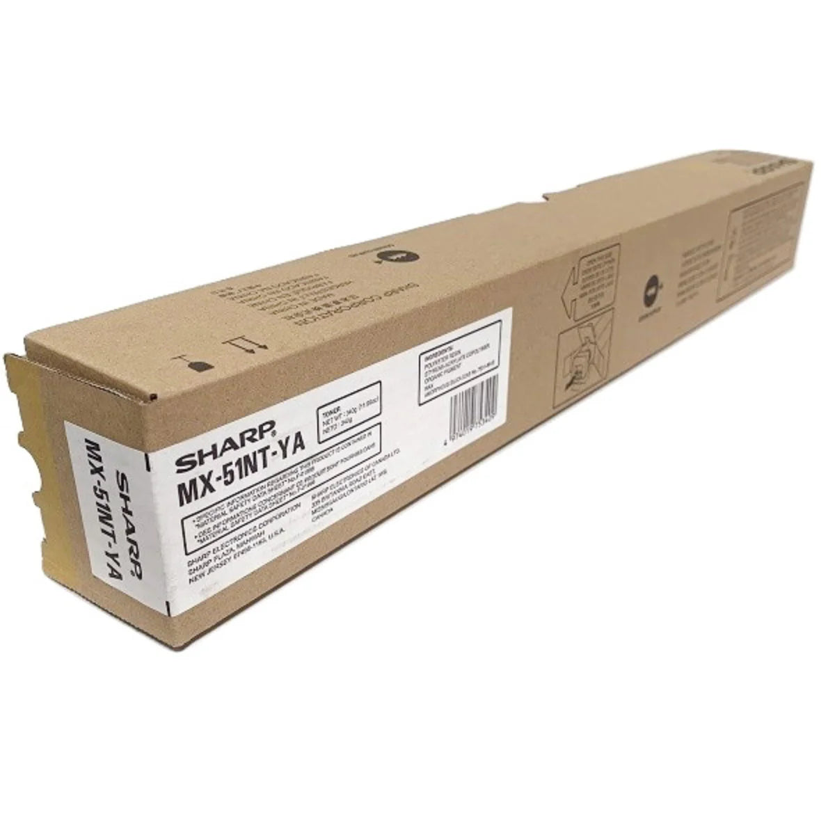 Sharp MX-51NTYA Yellow Toner Cartridge - Genuine & Remanufactured