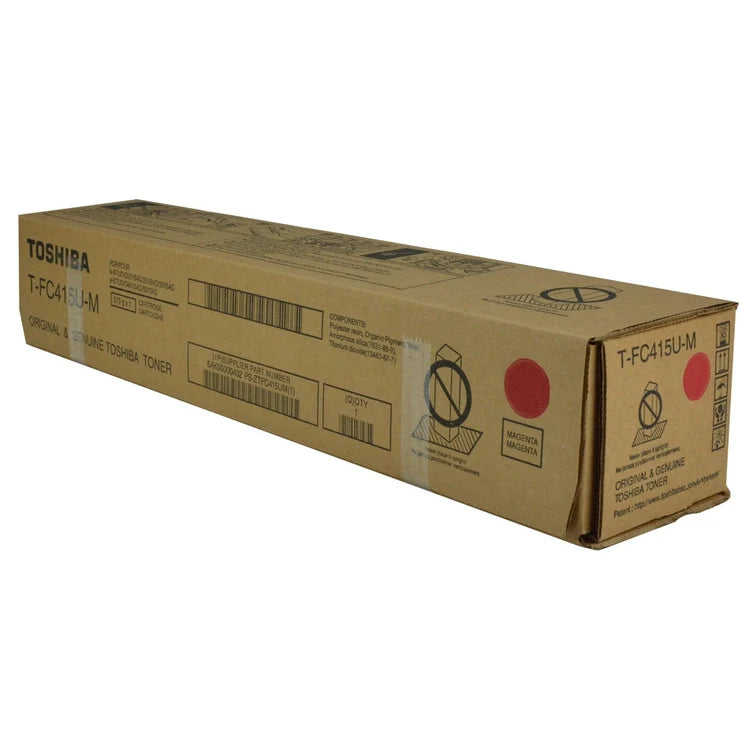 Toshiba TFC415UM Magenta Toner Cartridge - Genuine & Remanufactured