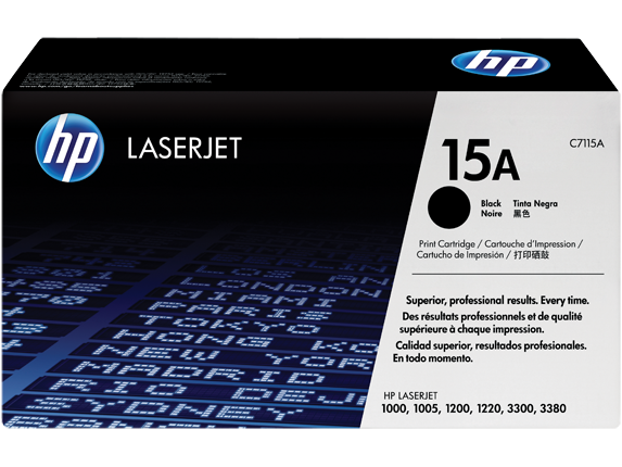 HP 15A (C7115A) Black Toner Cartridge - Genuine & Remanufactured