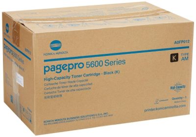 Konica Minolta A0FP012 Black Toner Cartridge - Genuine & Remanufactured