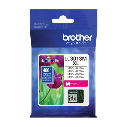 Brother LC3013M Magenta Ink Cartridge - Genuine & Remanufactured