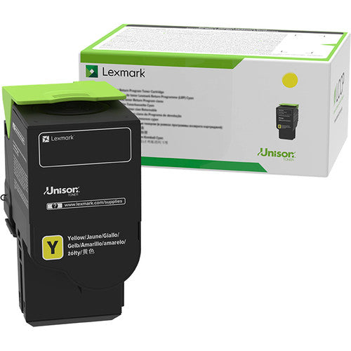 Lexmark 74C1SY0 Yellow Toner Cartridge - Genuine & Remanufactured