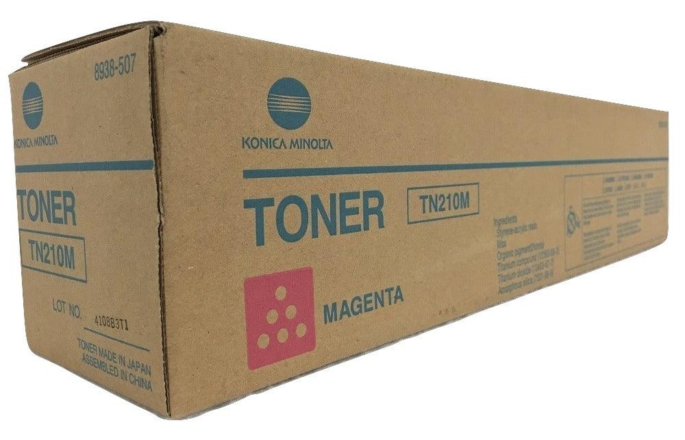 Konica Minolta TN210M Magenta Toner Cartridge - Genuine & Remanufactured