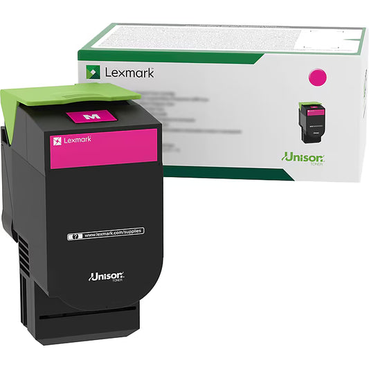 Lexmark 70C1HM0 Magenta Toner Cartridge - Genuine & Remanufactured