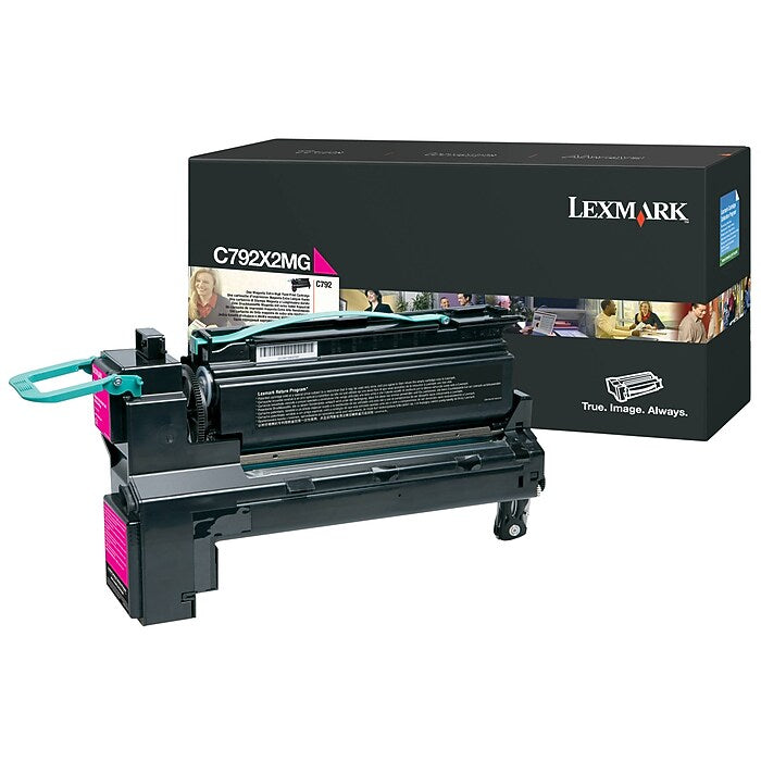Lexmark C792X2MG Magenta Toner Cartridge - Genuine & Remanufactured