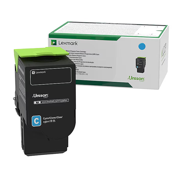 Lexmark 78C10C0 Cyan Toner Cartridge - Genuine & Remanufactured