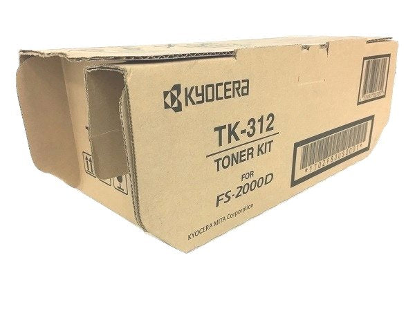 Kyocera TK-312 Black Toner Cartridge - Genuine & Remanufactured