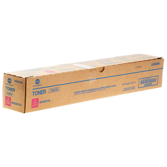 Konica Minolta TN321M Magenta Toner Cartridge - Genuine & Remanufactured