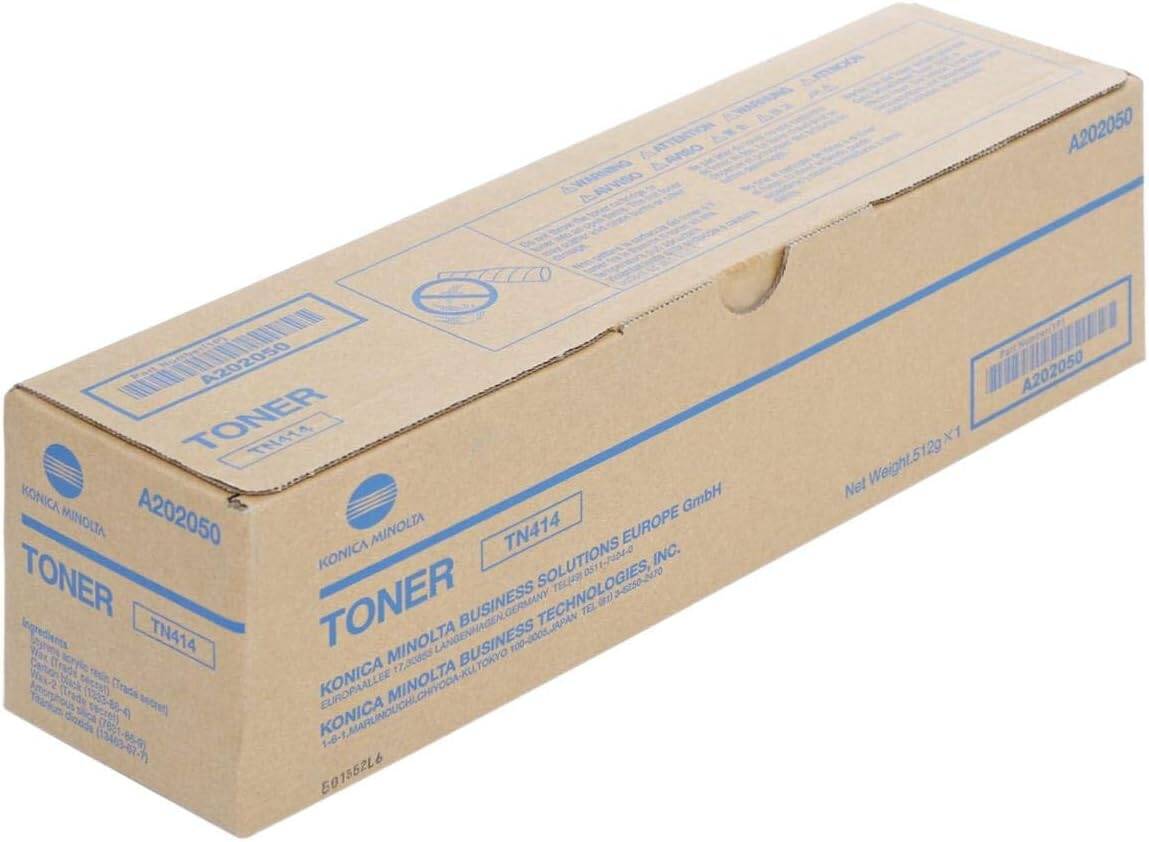 Konica Minolta TN414 Black Toner Cartridge - Genuine & Remanufactured