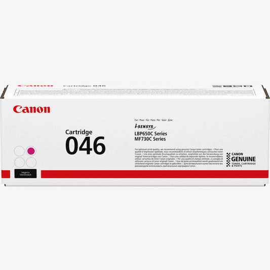 Canon 046 Magenta Toner Cartridge - Genuine & Remanufactured