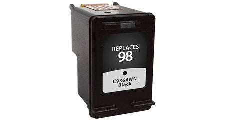 HP 98 (C9364WN) Black Inkjet Cartridge - Genuine & remanufactured