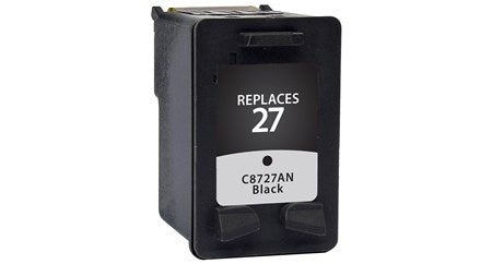 HP 27 (C8727AN) Black Inkjet Cartridge - Remanufactured