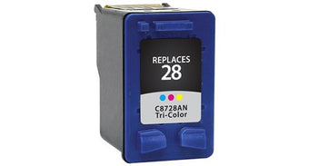 compare product HP 28 (C8728AN) Tri-Color Cartridge - Remanufactured