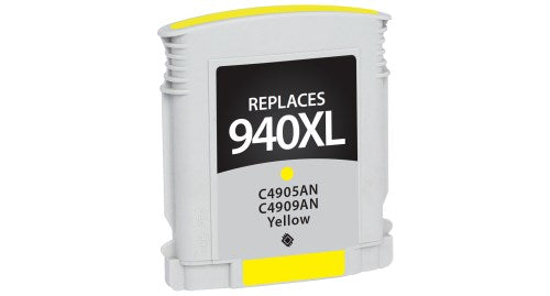 HP 940XL (C4909AN) Yellow Toner Cartridge - Remanufactured