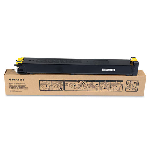 Sharp MX-31NTYA Yellow Toner Cartridge - Genuine & Remanufactured